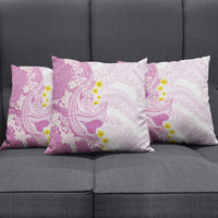 Purple Hawaii Shark Tattoo Pillow Cover Puakenikeni Lei Plumeria Polynesian Pattern LT14 - Polynesian Pride
