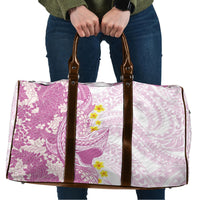 Purple Hawaii Shark Tattoo Travel Bag Puakenikeni Lei Plumeria Polynesian Pattern LT14 Purple - Polynesian Pride