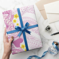 Purple Hawaii Shark Tattoo Wrapping Paper Puakenikeni Lei Plumeria Polynesian Pattern LT14 - Polynesian Pride