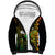 Personalised Paddle Board Hawaii Sherpa Hoodie Molokai 2 Oahu World Championships Kakau Pattern LT14 Unisex Black - Polynesian Pride