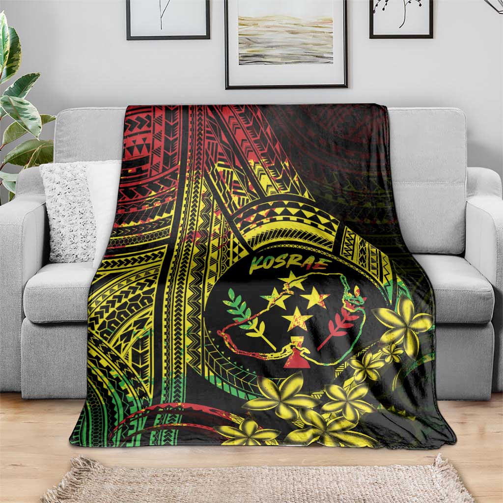 Reggae Kosrae Liberation Day Blanket September 8 Polynesian Tattoo - Polynesian Pride