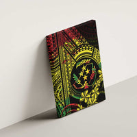 Reggae Kosrae Liberation Day Canvas Wall Art September 8 Polynesian Tattoo - Polynesian Pride