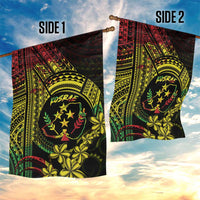 Reggae Kosrae Liberation Day Garden Flag September 8 Polynesian Tattoo - Polynesian Pride
