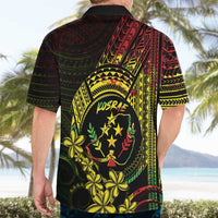 Reggae Kosrae Liberation Day Hawaiian Shirt September 8 Polynesian Tattoo - Polynesian Pride