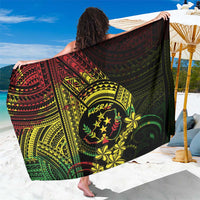 Reggae Kosrae Liberation Day Sarong September 8 Polynesian Tattoo - Polynesian Pride