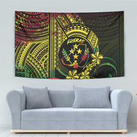 Reggae Kosrae Liberation Day Tapestry September 8 Polynesian Tattoo - Polynesian Pride