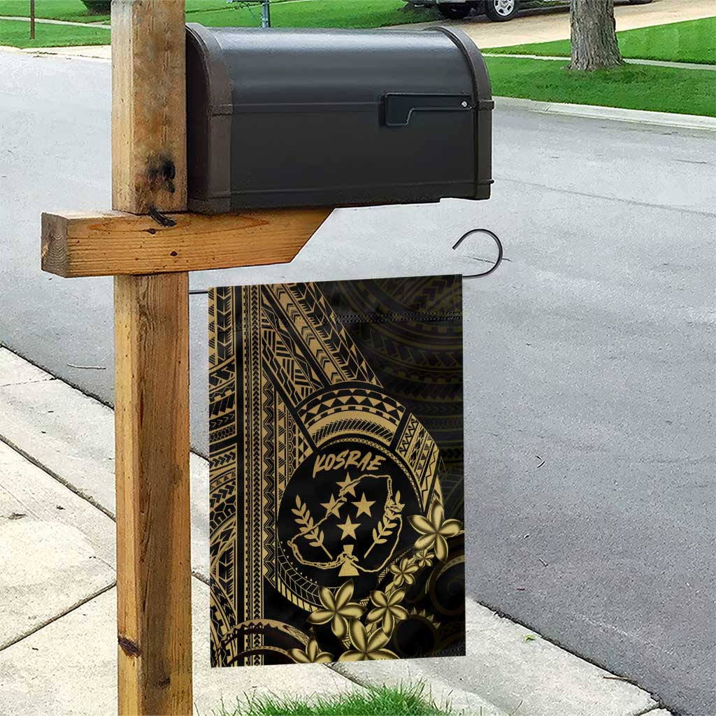 Gold Kosrae Liberation Day Garden Flag September 8 Polynesian Tattoo - Polynesian Pride