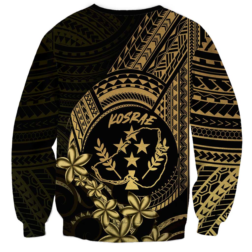 Gold Kosrae Liberation Day Sweatshirt September 8 Polynesian Tattoo - Polynesian Pride