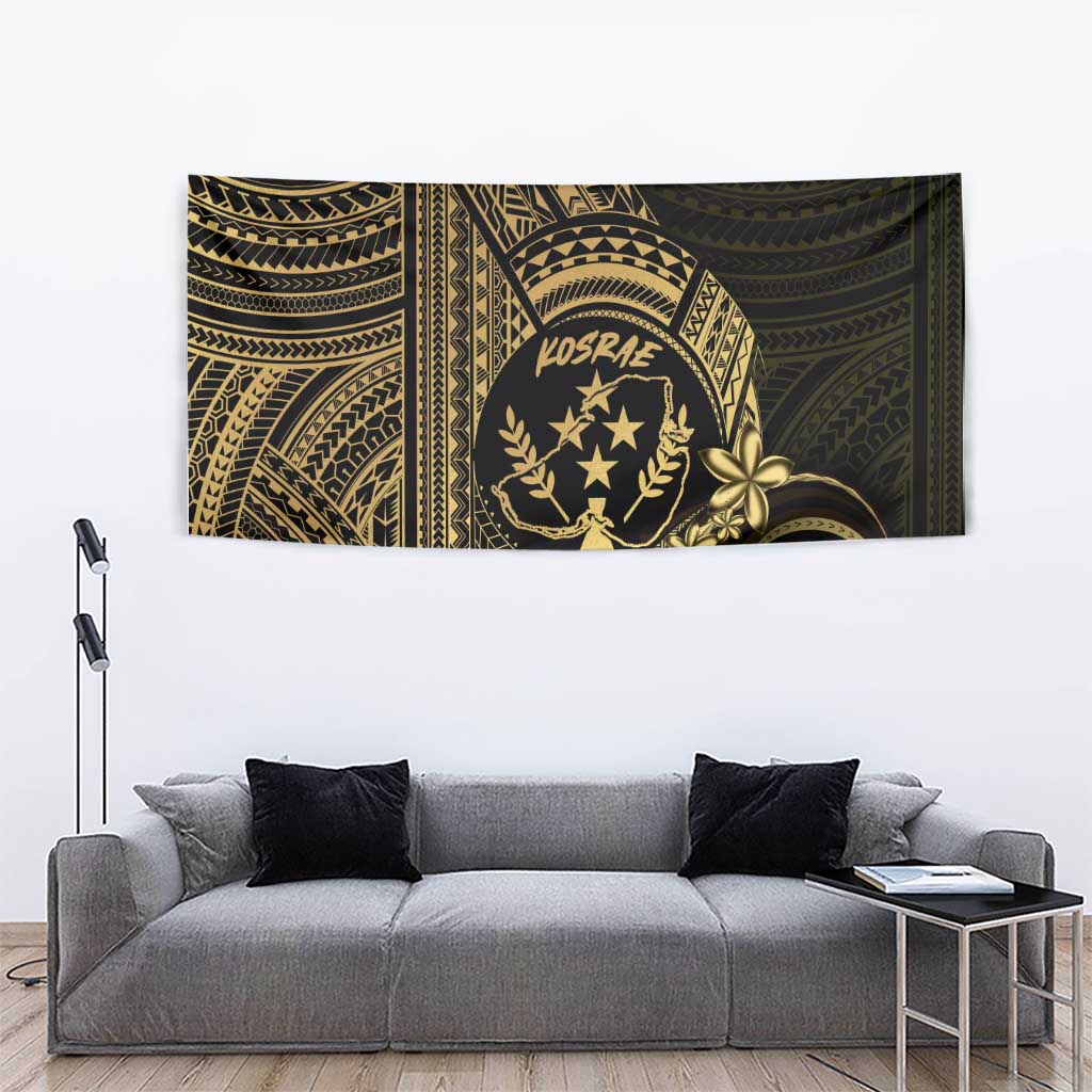 Gold Kosrae Liberation Day Tapestry September 8 Polynesian Tattoo - Polynesian Pride