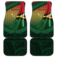 Long Live Vanuatu Independence Day Car Mats 45th Anniversary Woven Pattern LT14 - Polynesian Pride