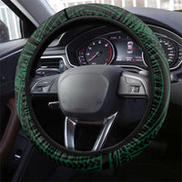 Long Live Vanuatu Independence Day Steering Wheel Cover 45th Anniversary Woven Pattern LT14 - Polynesian Pride