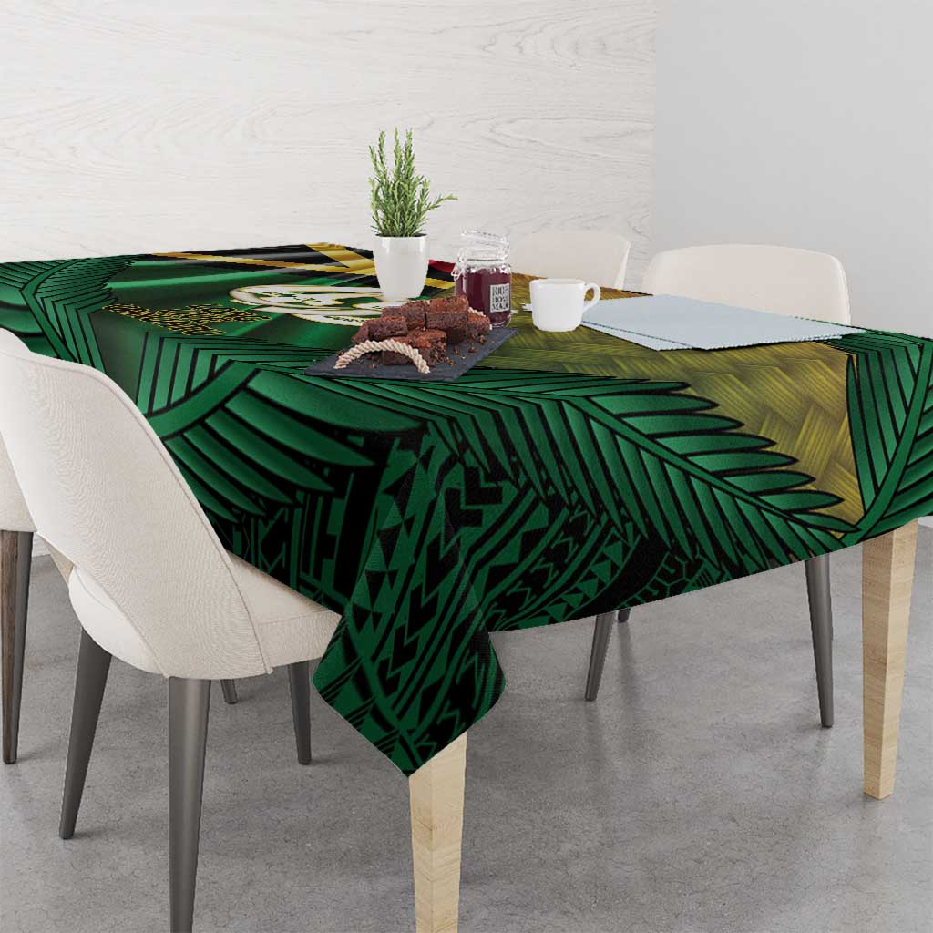 Long Live Vanuatu Independence Day Tablecloth 45th Anniversary Woven Pattern LT14 - Polynesian Pride