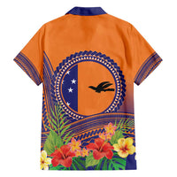 PNG New Ireland Province Family Matching Tank Maxi Dress and Hawaiian Shirt Niu Ailan Necklace Polynesian Tattoo - Polynesian Pride