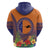 PNG New Ireland Province Zip Hoodie Niu Ailan Necklace Polynesian Tattoo - Polynesian Pride