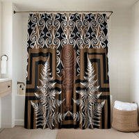 Wahaika New Zealand Bathroom Set Maori Weapon Kowhaiwhai Fern Poutama Motifs