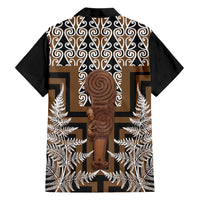 Wahaika New Zealand Family Matching Puletasi and Hawaiian Shirt Maori Weapon Kowhaiwhai Fern Poutama Motifs