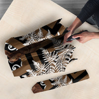 Wahaika New Zealand Umbrella Maori Weapon Kowhaiwhai Fern Poutama Motifs