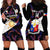 Custom Philippines Football Hoodie Dress 2023 World Cup Go Filipinas Feather Black Version LT14 - Polynesian Pride