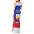 Philippines Football Tank Maxi Dress 2023 World Cup Go Filipinas Feather Flag Version LT14 - Polynesian Pride