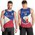 Custom Philippines Football Men Tank Top 2023 World Cup Go Filipinas Feather Flag Version LT14 - Polynesian Pride