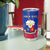 Custom Philippines Football Tumbler Cup World Cup Go Filipinas Feather Flag Version