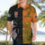 Custom Fiji And Australia Rugby Hawaiian Shirt Fijian Tapa Pattern With Aussie Aboriginal Art