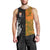 Custom Fiji And Australia Rugby Men Tank Top Fijian Tapa Pattern With Aussie Aboriginal Art