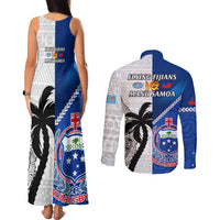 fiji-and-samoa-rugby-couples-matching-tank-maxi-dress-and-long-sleeve-button-shirts-2023-world-cup-samoan-mix-tapa-pattern