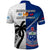 Fiji And Samoa Rugby Polo Shirt 2023 World Cup Samoan Mix Tapa Pattern LT14 - Polynesian Pride