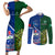 samoa-and-ireland-rugby-couples-matching-short-sleeve-bodycon-dress-and-long-sleeve-button-shirts-2023-world-cup-manu-samoa-with-shamrocks