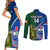 custom-samoa-and-ireland-rugby-couples-matching-short-sleeve-bodycon-dress-and-long-sleeve-button-shirts-2023-world-cup-manu-samoa-with-shamrocks