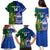 Custom Samoa And Ireland Rugby Family Matching Puletasi Dress and Hawaiian Shirt 2023 World Cup Manu Samoa With Shamrocks LT14 - Polynesian Pride