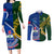 samoa-and-south-africa-rugby-couples-matching-long-sleeve-bodycon-dress-and-long-sleeve-button-shirts-2023-world-cup-manu-samoa-with-springboks