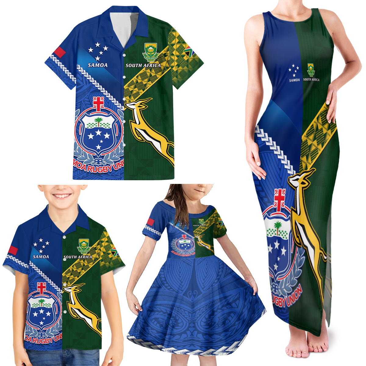 samoa-and-south-africa-rugby-family-matching-tank-maxi-dress-and-hawaiian-shirt-2023-world-cup-manu-samoa-with-springboks