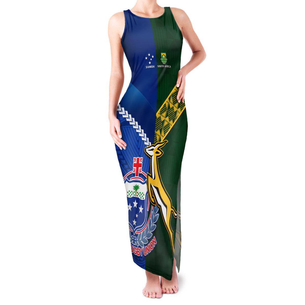 custom-samoa-and-south-africa-rugby-family-matching-tank-maxi-dress-and-hawaiian-shirt-2023-world-cup-manu-samoa-with-springboks