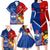 Samoa And Tonga Rugby Family Matching Long Sleeve Bodycon Dress and Hawaiian Shirt 2023 World Cup Manu Samoa With Ikale Tahi LT14 - Polynesian Pride