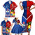 Samoa And Tonga Rugby Family Matching Short Sleeve Bodycon Dress and Hawaiian Shirt 2023 World Cup Manu Samoa With Ikale Tahi LT14 - Polynesian Pride