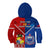 Samoa And Tonga Rugby Kid Hoodie 2023 World Cup Manu Samoa With Ikale Tahi LT14 - Polynesian Pride