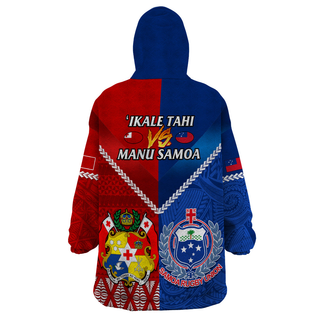 samoa-and-tonga-rugby-wearable-blanket-hoodie-2023-world-cup-manu-samoa-with-ikale-tahi