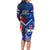 samoa-and-france-rugby-long-sleeve-bodycon-dress-2023-world-cup-manu-samoa-with-les-bleus