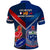 Samoa And France Rugby Polo Shirt 2023 World Cup Manu Samoa With Les Bleus LT14 - Polynesian Pride