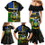 South Sea Islanders Family Matching Mermaid Dress and Hawaiian Shirt Kanakas With Solomon Islands Coat Of Arms LT14 - Polynesian Pride