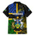 South Sea Islanders Family Matching Mermaid Dress and Hawaiian Shirt Kanakas With Solomon Islands Coat Of Arms LT14 - Polynesian Pride