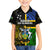 South Sea Islanders Kid Hawaiian Shirt Kanakas With Solomon Islands Coat Of Arms LT14 Kid Black - Polynesian Pride