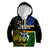 South Sea Islanders Kid Hoodie Kanakas With Solomon Islands Coat Of Arms LT14 Hoodie Black - Polynesian Pride