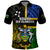 Personalised South Sea Islanders Polo Shirt Kanakas With Solomon Islands Coat Of Arms LT14 Black - Polynesian Pride