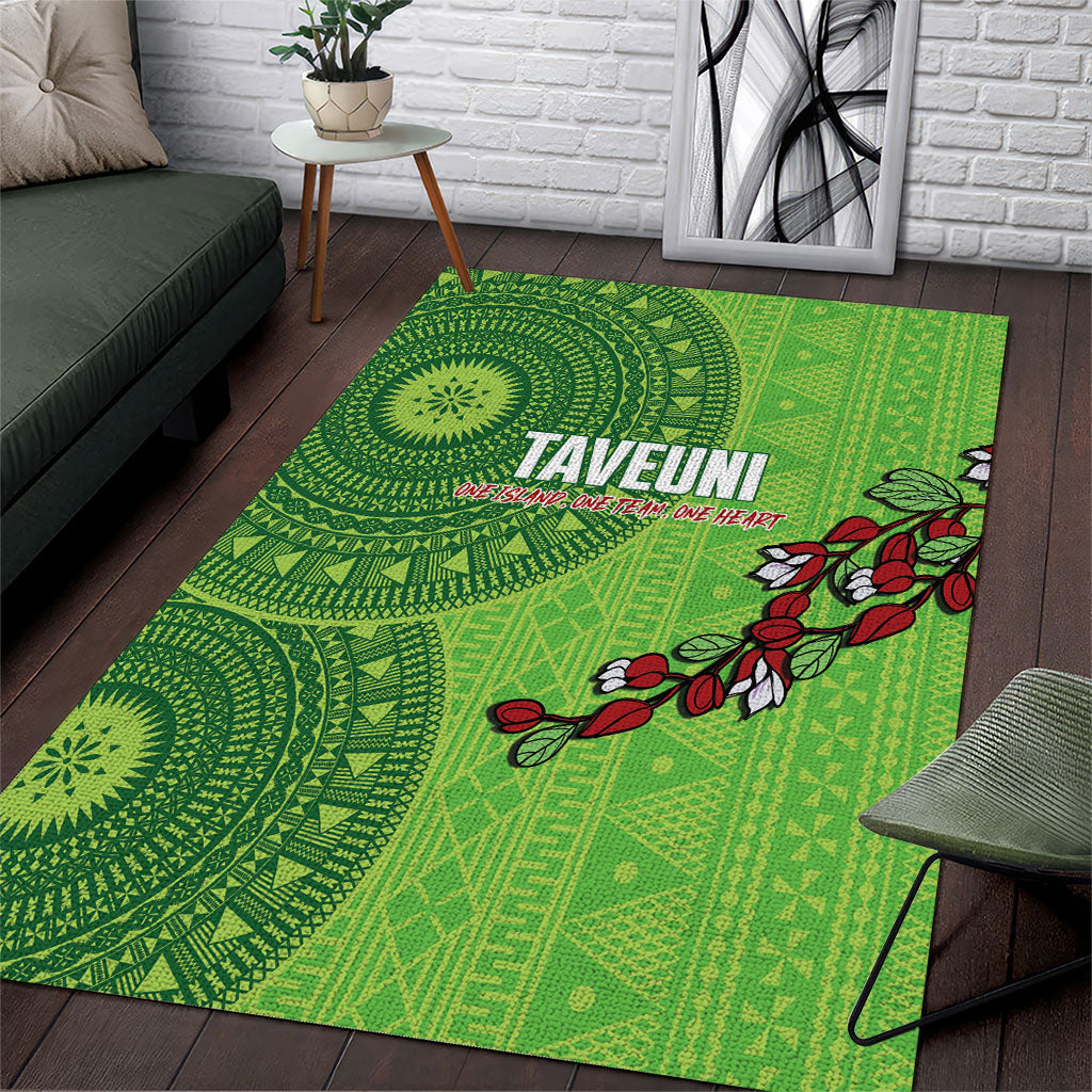 Taveuni Fiji 2026 Rugby Area Rug Tagimoucia Fijian Tapa Pattern