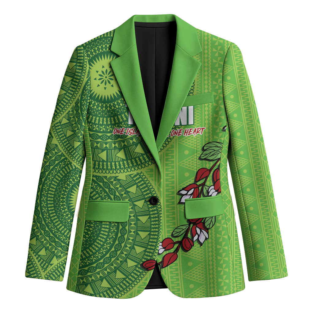 Taveuni Fiji 2026 Rugby Custom Blazer Tagimoucia Fijian Tapa Pattern