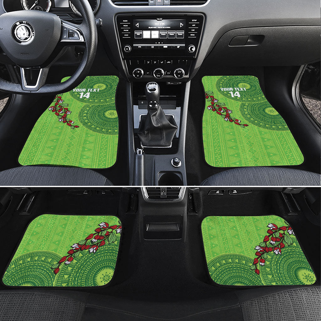 Taveuni Fiji 2026 Rugby Custom Car Mats Tagimoucia Fijian Tapa Pattern
