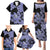 Purple Hawaii Family Matching Puletasi Dress and Hawaiian Shirt Tapa Cloth Mix Tropical Flowers Pastel Vibes LT14 - Polynesian Pride